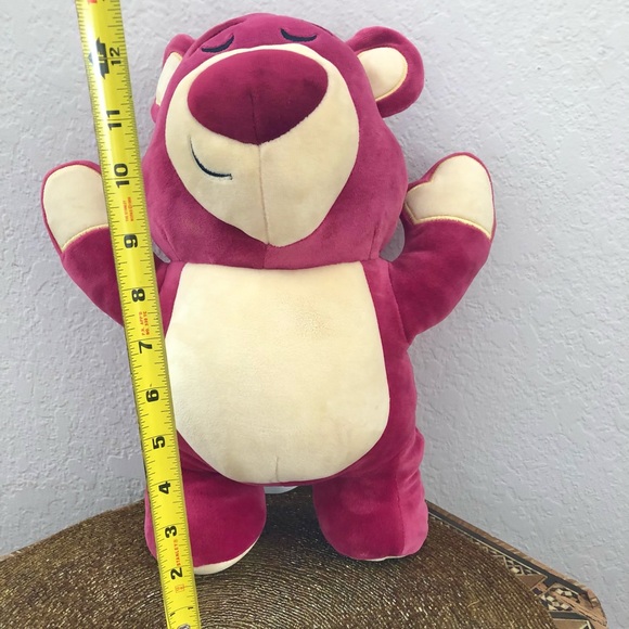 Disney Toy Story 3 Lotso Huggin Bear Sleeping Cuddleez 13” Plush - Picture 2 of 6